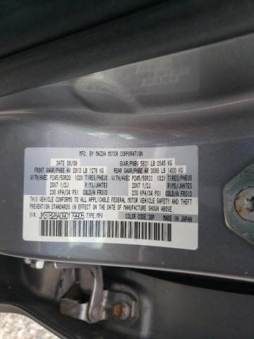 Photo 10 from auction – 2009 MAZDA CX-9 with VIN JM3TB28A090179905