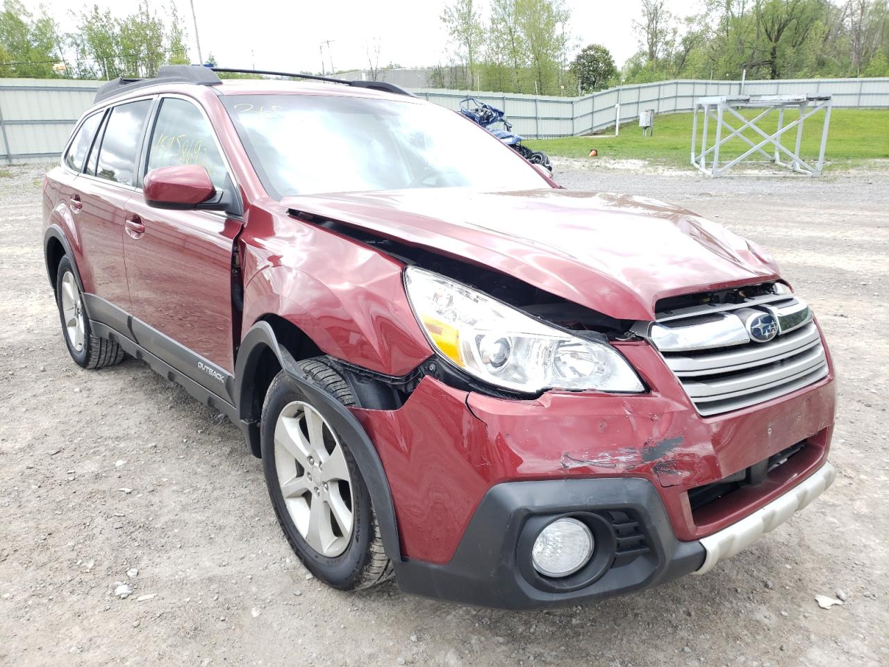 SUBARU OUTBACK 2. 2014 с VIN 4S4BRBDC5E3261530 - Снимка от търг