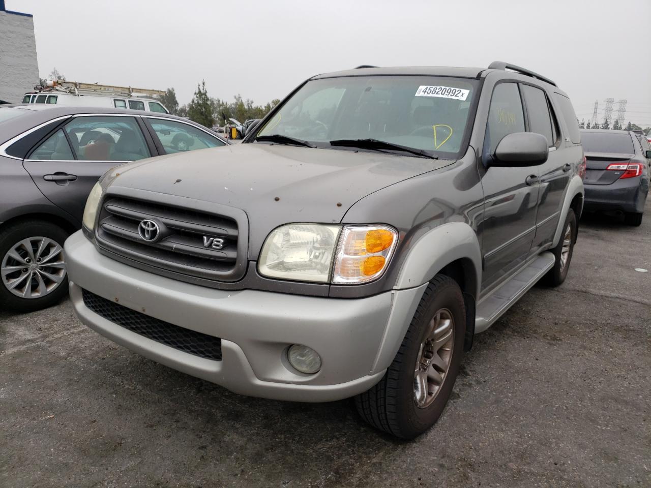 Photo 2 from auction – 2003 TOYOTA SEQUOIA SR with VIN 5TDZT34A13S178729
