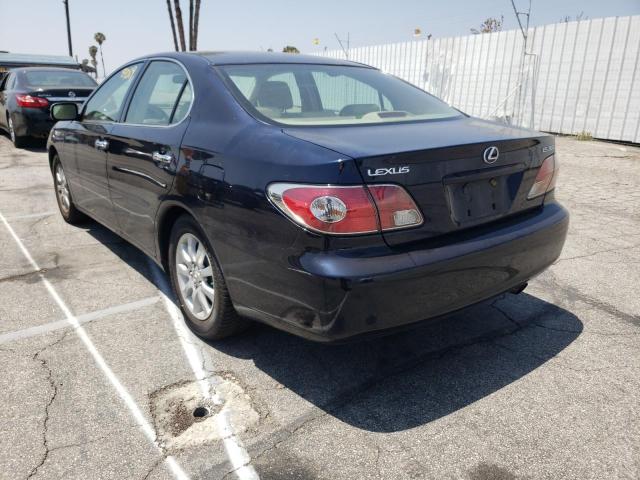 Photo 3 from auction – 2003 LEXUS ES 300 with VIN JTHBF30GX30116055