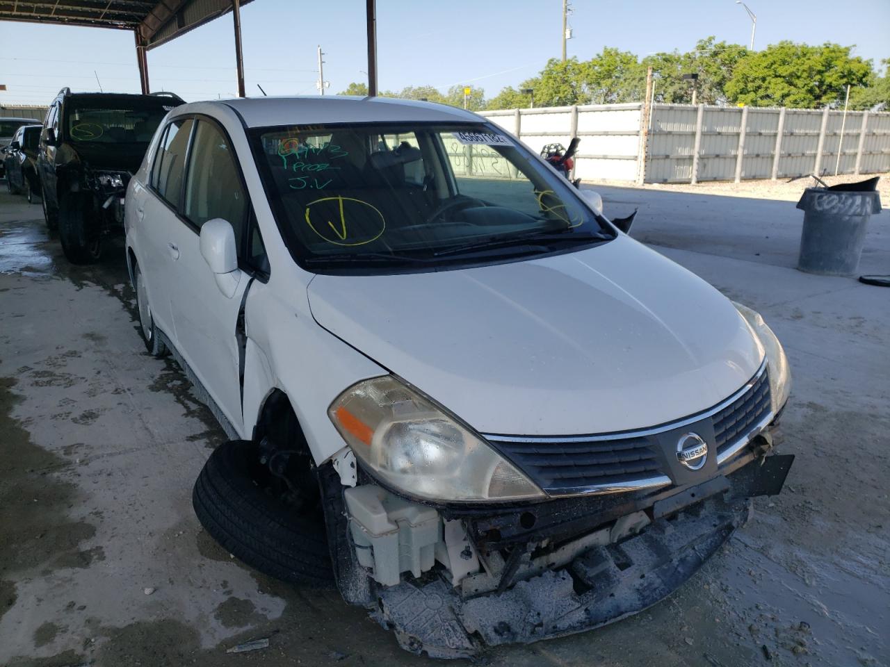 NISSAN VERSA S 2009 with VIN 3N1BC11E49L463262 - Photo from auction