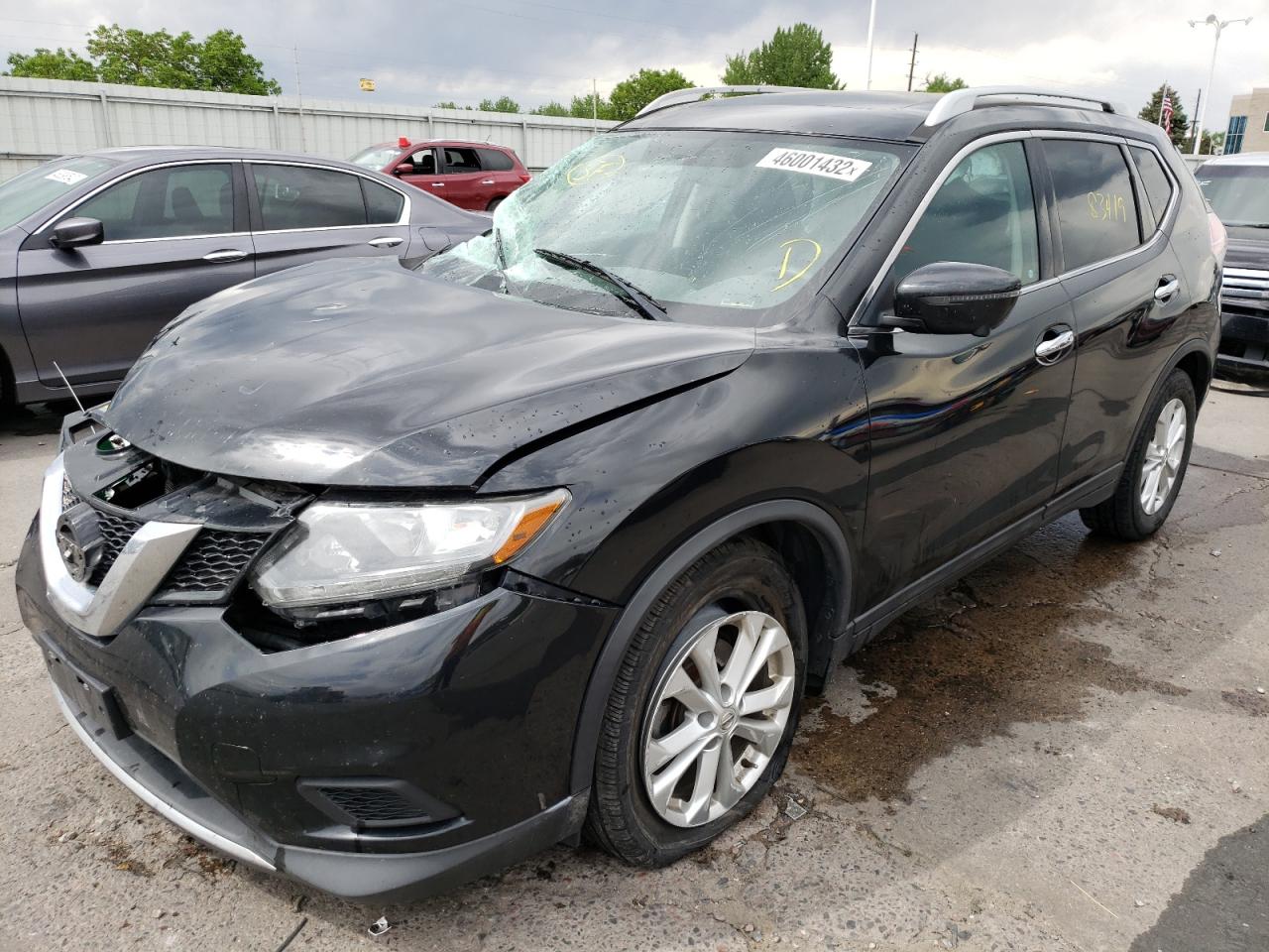 Photo 2 from auction – 2016 NISSAN ROGUE S with VIN 5N1AT2MVXGC862451