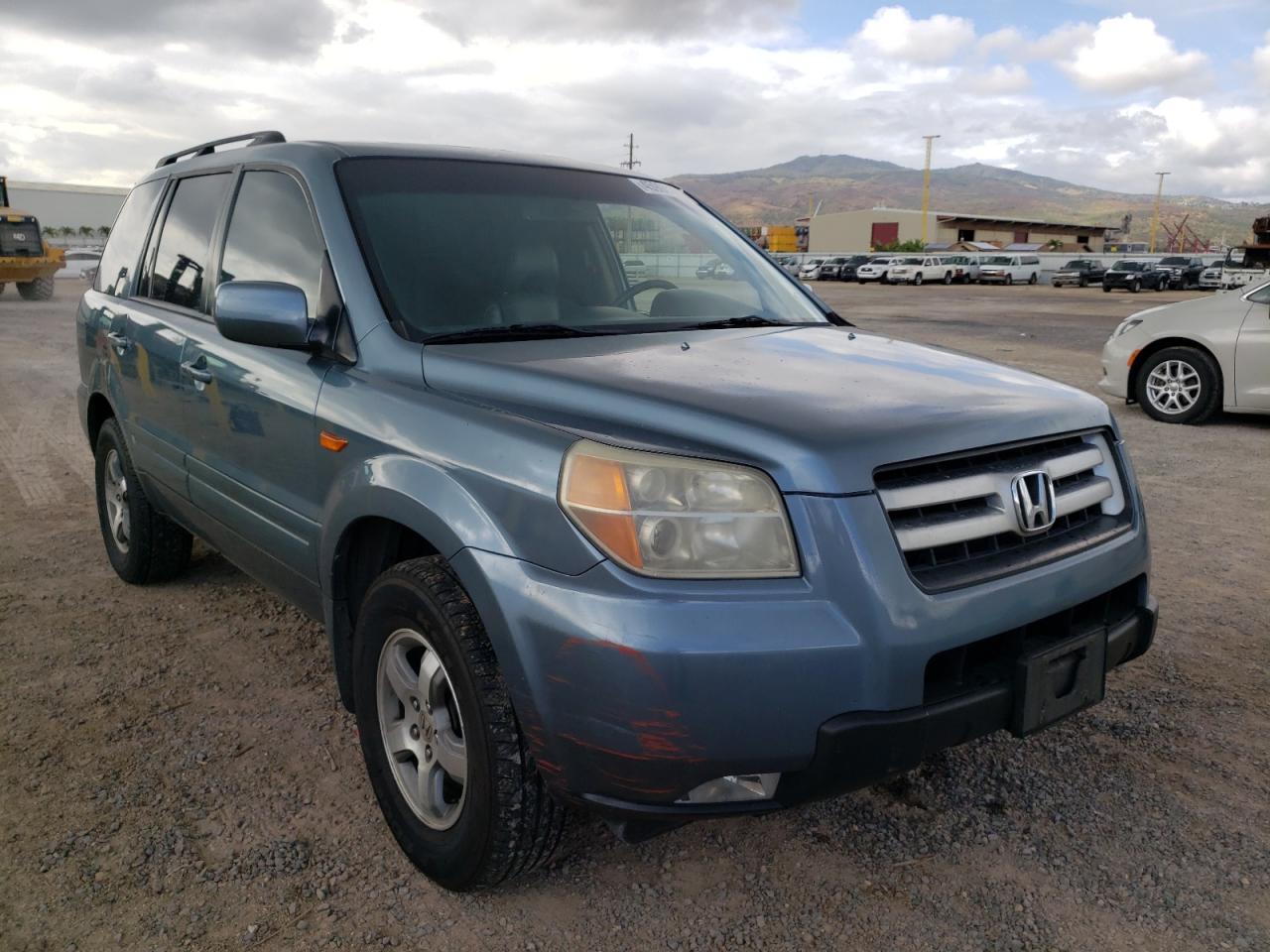 Photo 1 from auction – 2007 HONDA PILOT EXL with VIN 2HKYF18657H540408