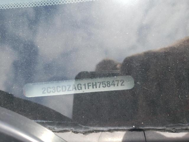 Photo 10 from auction – 2015 DODGE CHALLENGER with VIN 2C3CDZAG1FH758472