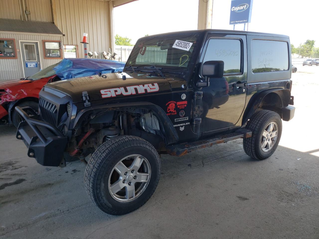 Photo 9 from auction – 2011 JEEP WRANGLER S with VIN 1J4AA2D18BL521558