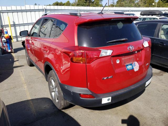Photo 3 from auction – 2015 TOYOTA RAV4 XLE with VIN 2T3WFREV8FW145437