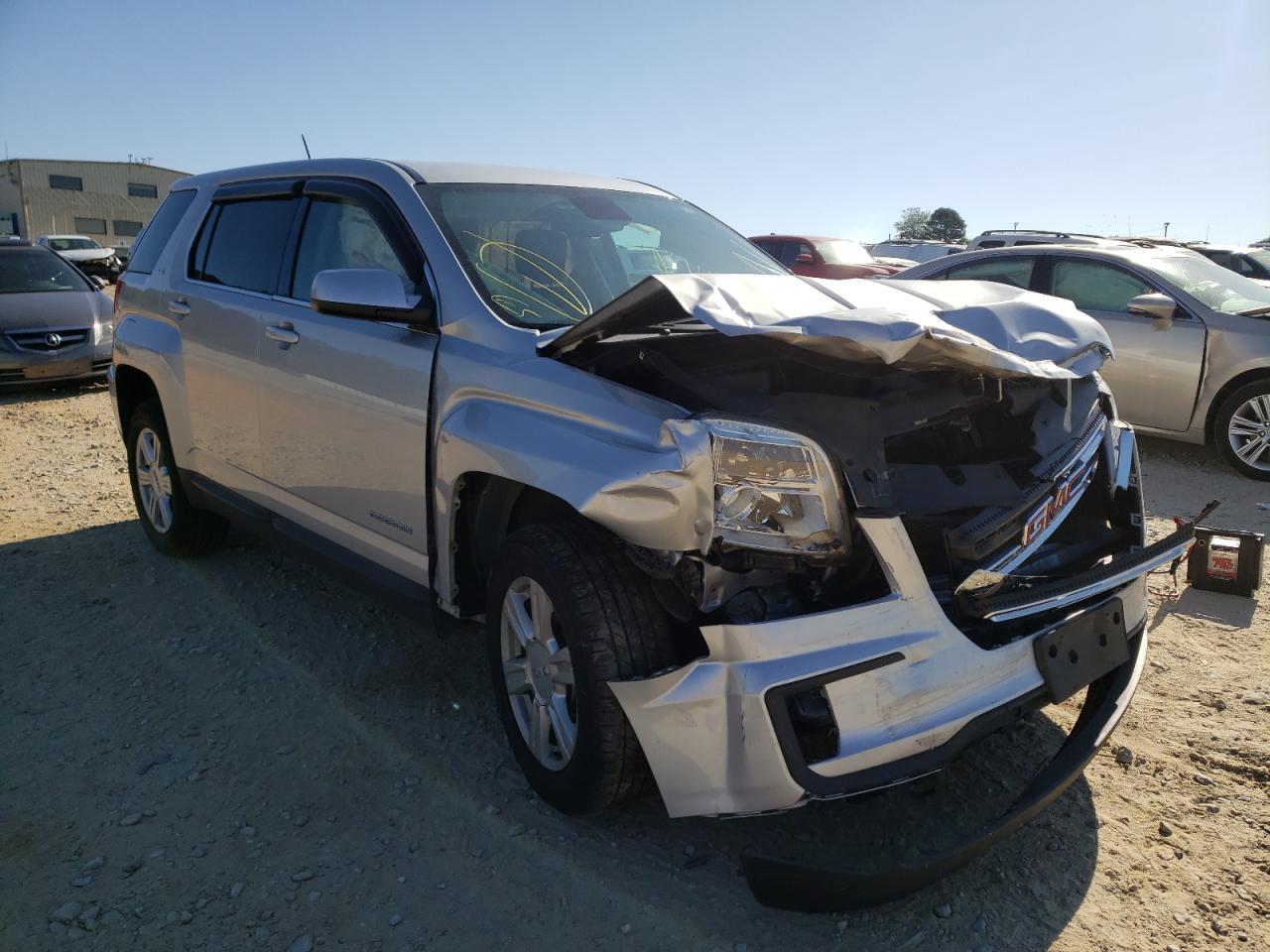 GMC TERRAIN SL 2016 with VIN 2GKALMEK8G6194649 - Photo from auction