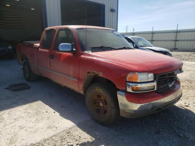 GMC NEW SIERRA 2001 with VIN 2GTEK19T711186175 - Photo from auction