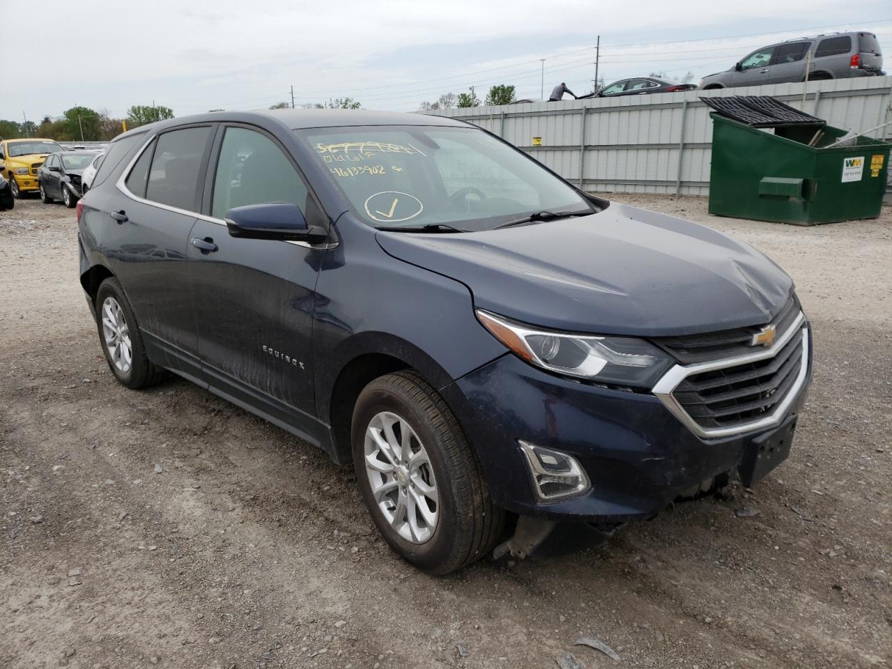 Photo 1 from auction – 2018 CHEVROLET EQUINOX LT with VIN 3GNAXUEU1JS589743