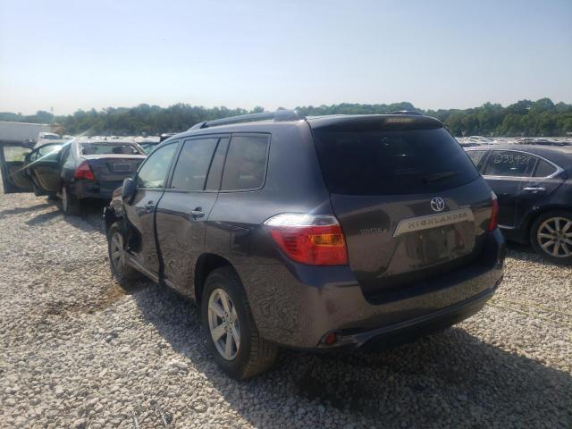 Photo 3 from auction – 2009 TOYOTA HIGHLANDER with VIN JTEDA41AX92008178
