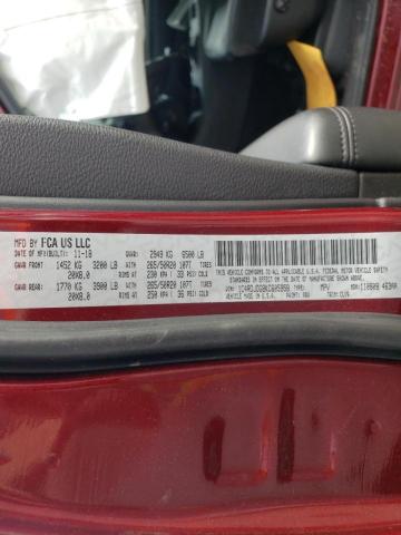 Photo 10 from auction – 2019 DODGE DURANGO GT with VIN 1C4RDJDG8KC605958