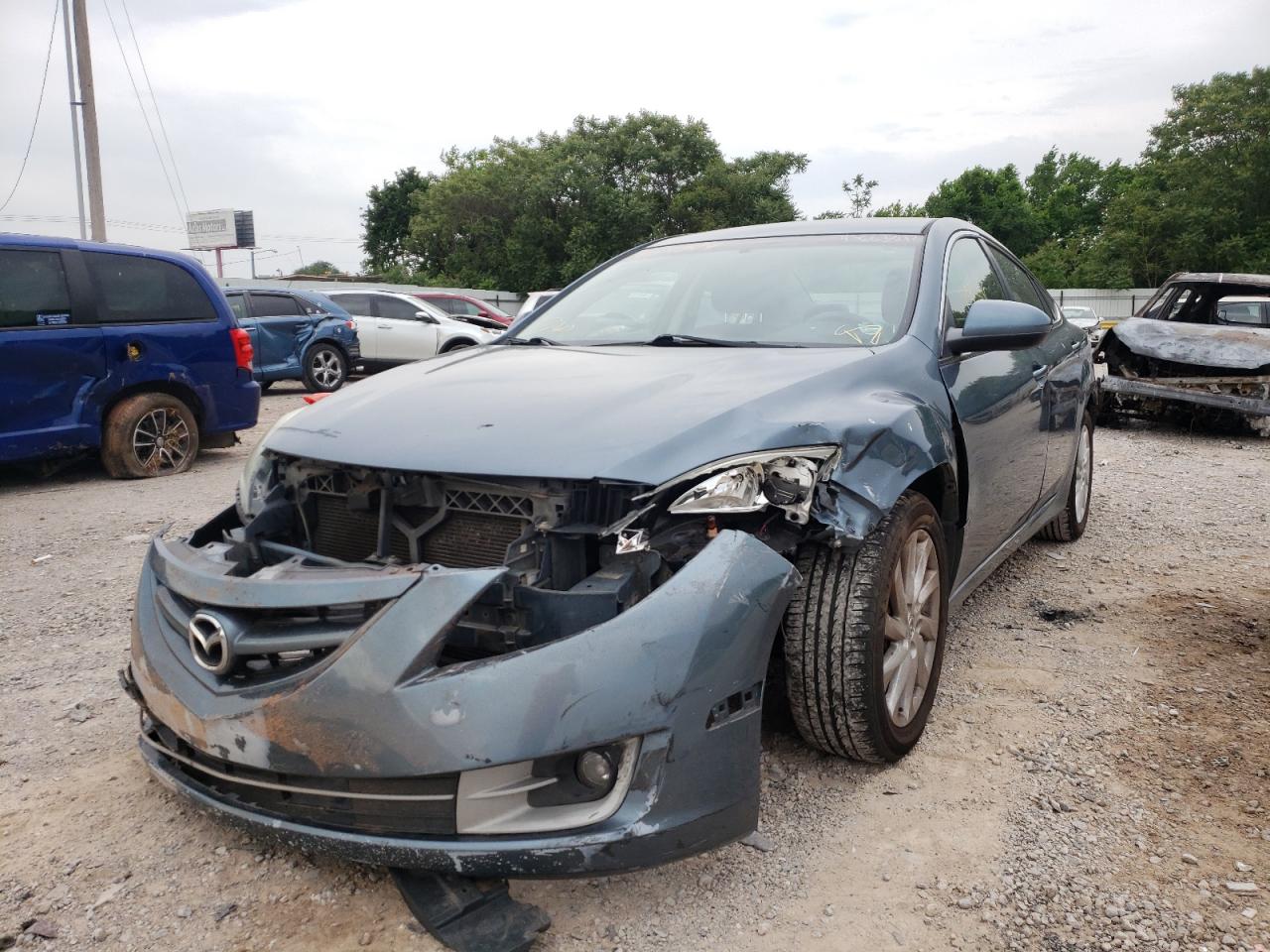 Photo 2 from auction – 2012 MAZDA 6 I with VIN 1YVHZ8DH4C5M37394