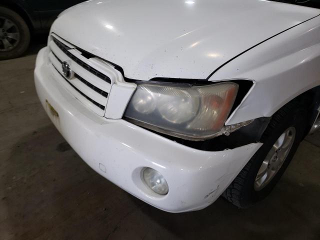 Photo 9 from auction – 2003 TOYOTA HIGHLANDER with VIN JTEHF21A330146185