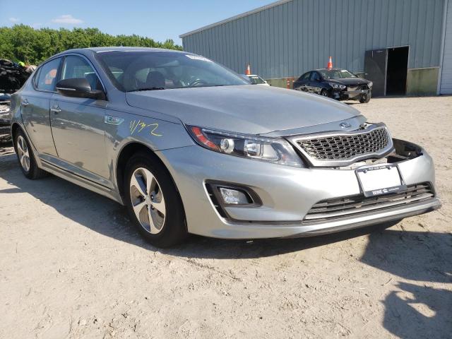 KIA OPTIMA HYB 2014 with VIN KNAGM4AD1E5071730 - Photo from auction