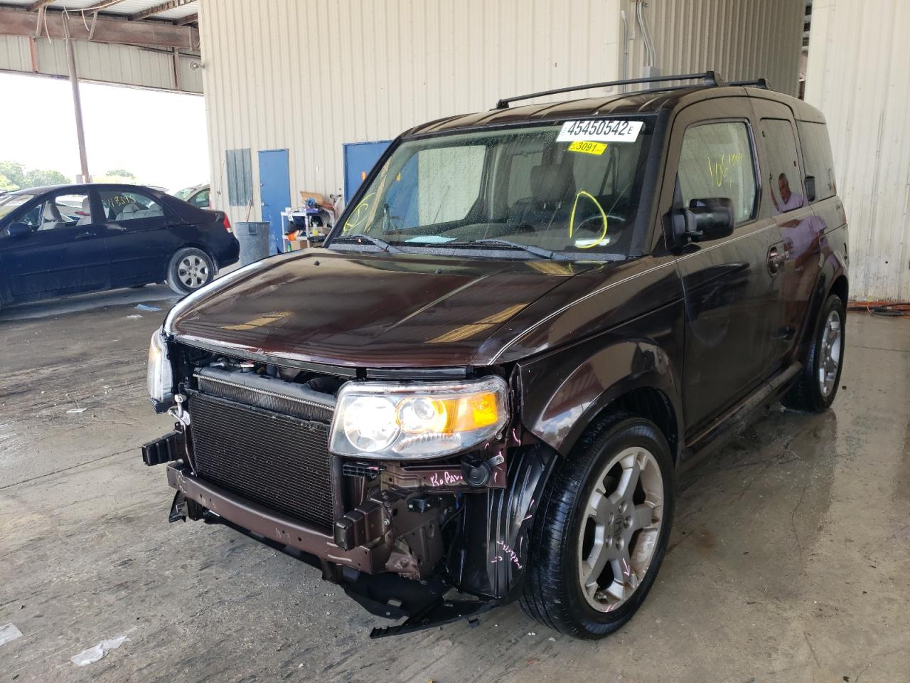 Photo 2 from auction – 2007 HONDA ELEMENT SC with VIN 5J6YH18927L006387