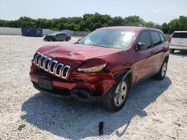 Photo 2 from auction – 2017 JEEP CHEROKEE S with VIN 1C4PJLAB2HW669375