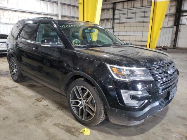 FORD EXPLORER S 2016 with VIN 1FM5K8GT8GGC88216 - Photo from auction