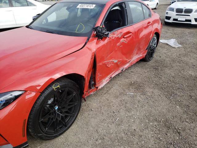 Photo 9 from auction – 2022 BMW M3 COMPETI with VIN WBS43AY05NFM41722