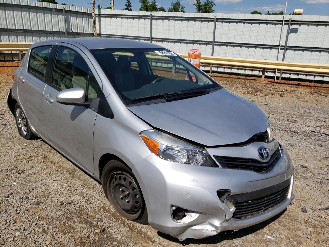 TOYOTA YARIS 2014 with VIN JTDKTUD32ED592514 - Photo from auction