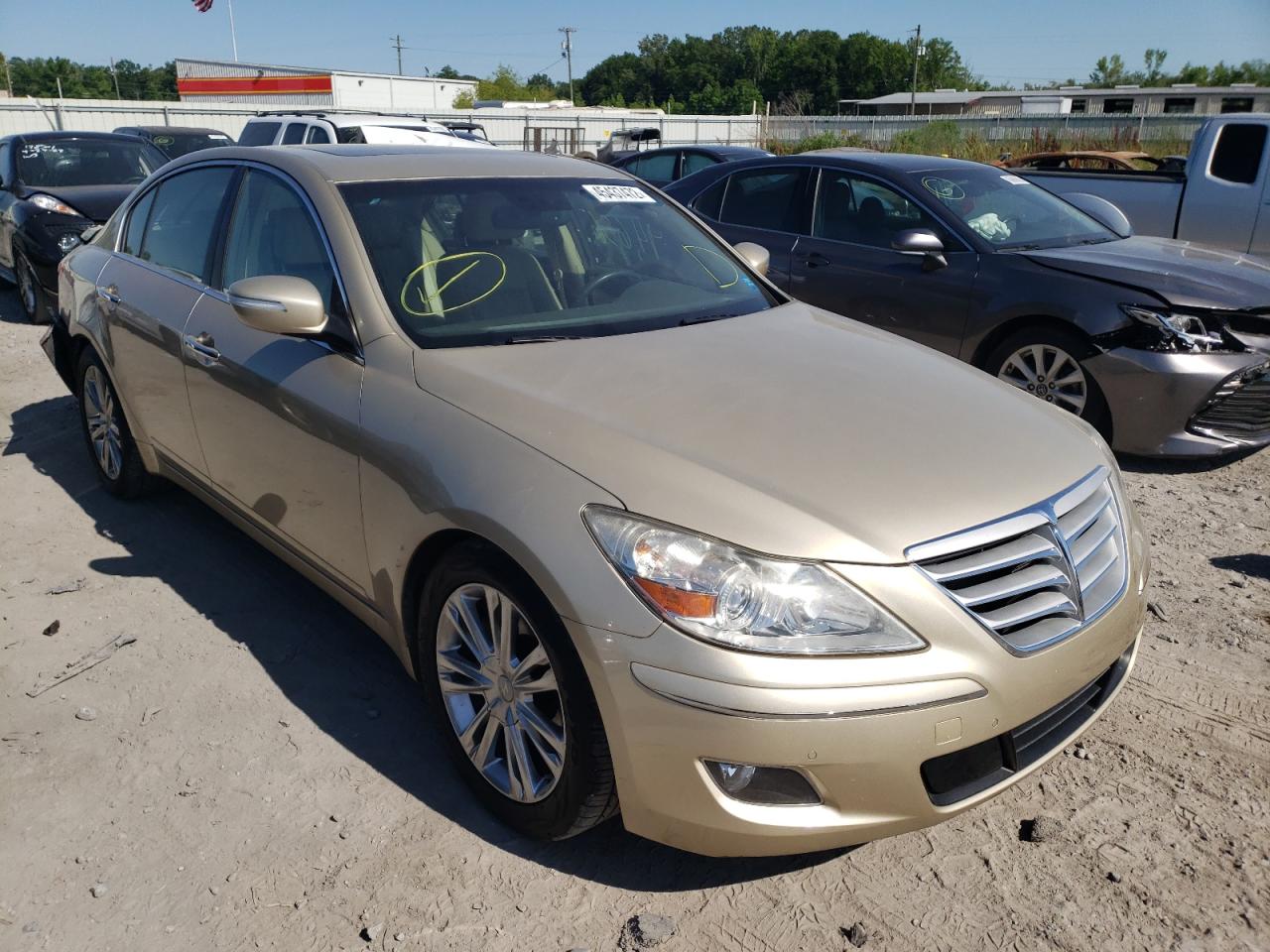 Photo 1 from auction – 2011 HYUNDAI GENESIS 3. with VIN KMHGC4DE5BU124050