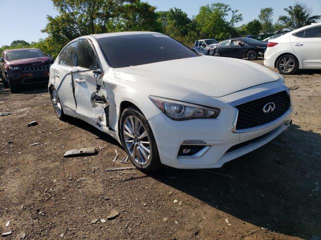 INFINITI Q50 LUXE 2018 with VIN JN1EV7AP2JM362467 - Photo from auction