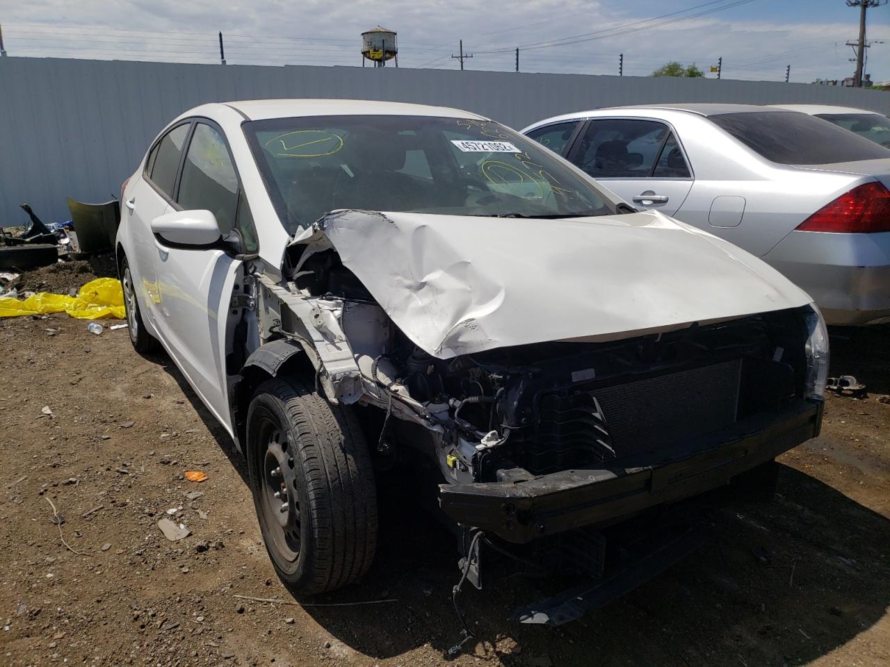 KIA FORTE LX 2018 with VIN 3KPFK4A72JE233197 - Photo from auction