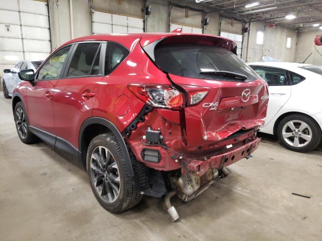 Photo 3 from auction – 2016 MAZDA CX-5 GT with VIN JM3KE4DY9G0701588