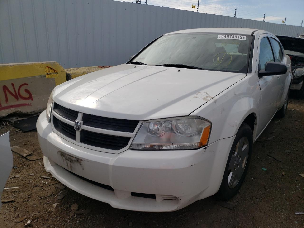 Photo 2 from auction – 2010 DODGE AVENGER SX with VIN 1B3CC4FBXAN189234