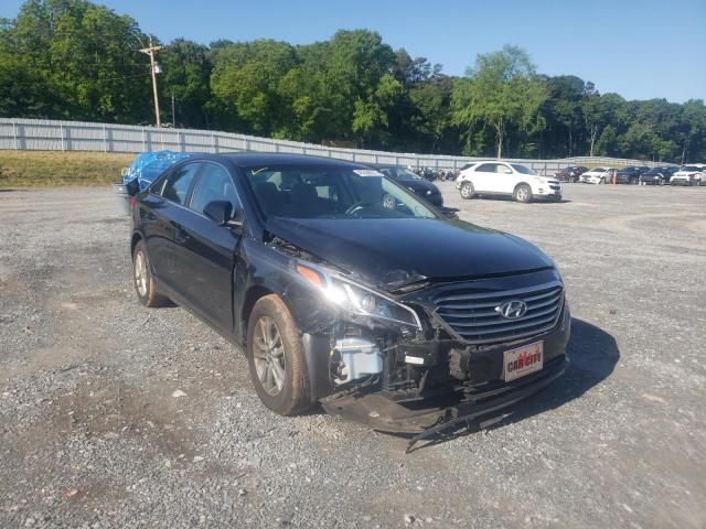 HYUNDAI SONATA SE 2017 with VIN 5NPE24AF8HH487604 - Photo from auction