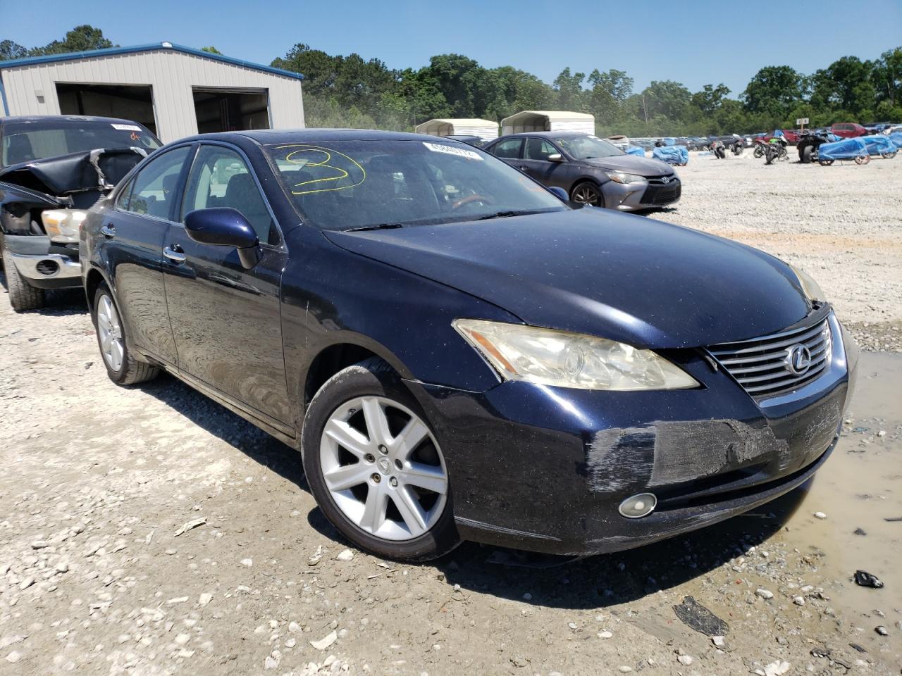 LEXUS ES 350 2008 with VIN JTHBJ46G782235821 - Photo from auction