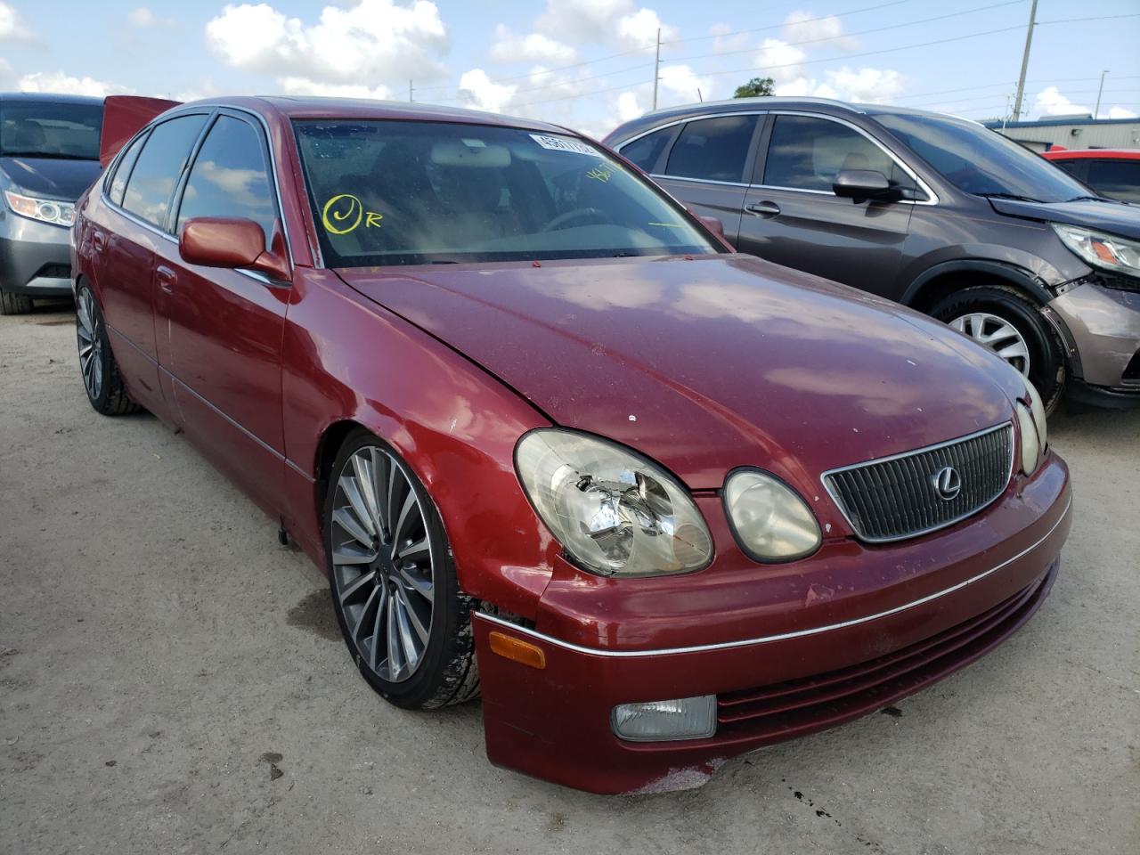 LEXUS GS 400 1998 with VIN JT8BH68X3W0011667 - Photo from auction