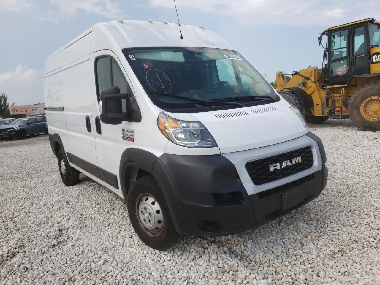 RAM PROMASTER 2019 with VIN 3C6TRVBG1KE547905 - Photo from auction