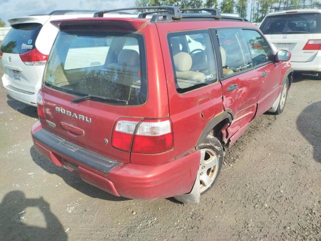 Photo 4 from auction – 2001 SUBARU FORESTER S with VIN JF1SF65681G713993