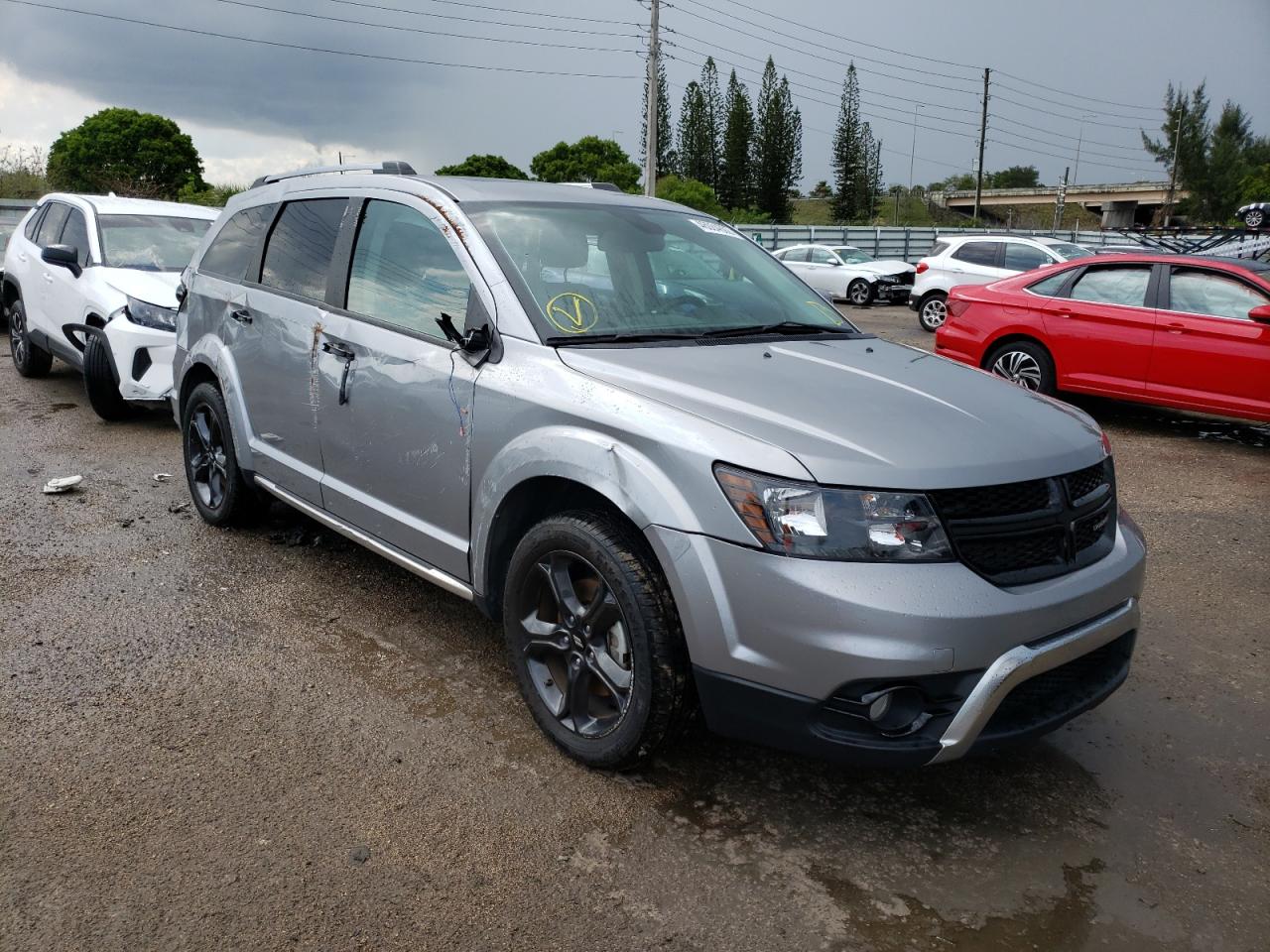 DODGE JOURNEY CR 2020 with VIN 3C4PDCGBXLT265947 - Photo from auction