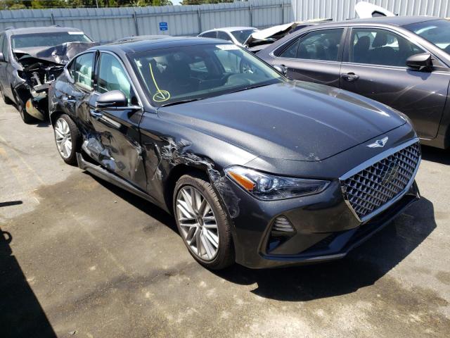 Photo 1 from auction – 2021 GENESIS G70 ELITE with VIN KMTG34LA1MU075792