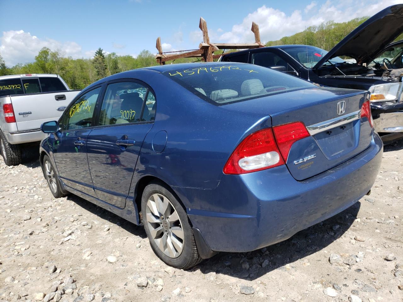 Photo 3 from auction – 2010 HONDA CIVIC EX with VIN 2HGFA1F88AH314620