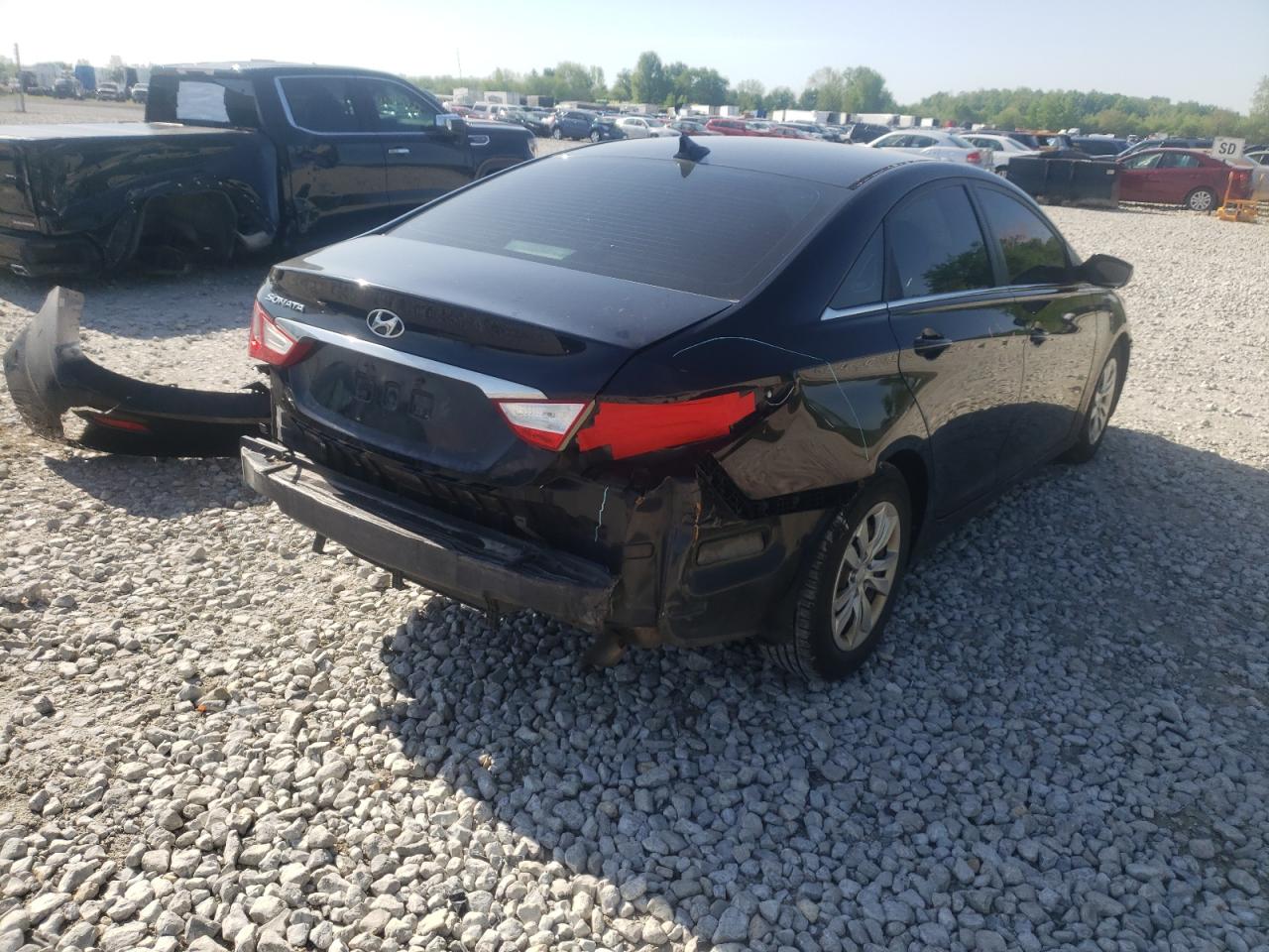Photo 4 from auction – 2011 HYUNDAI SONATA GLS with VIN 5NPEB4AC4BH003571