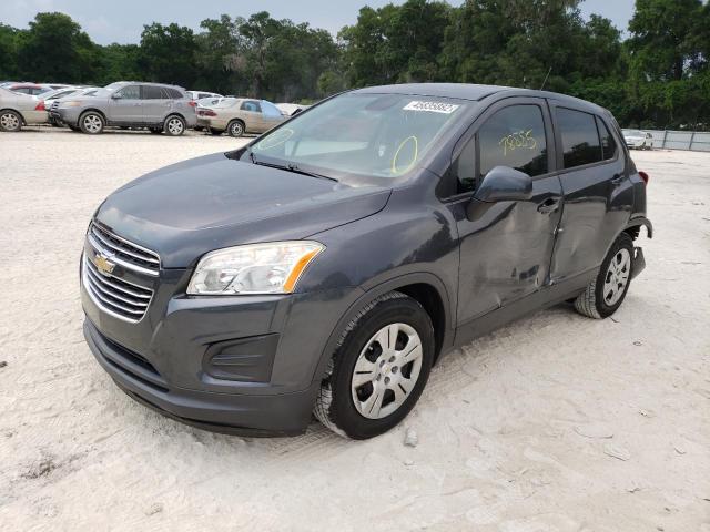 Photo 2 from auction – 2016 CHEVROLET TRAX LS with VIN 3GNCJKSB2GL230390