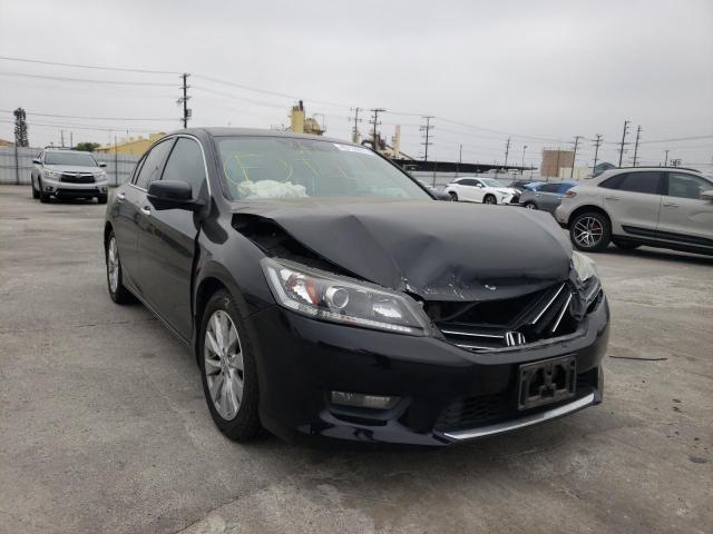 HONDA ACCORD EXL 2015 with VIN 1HGCR2F85FA010877 - Photo from auction