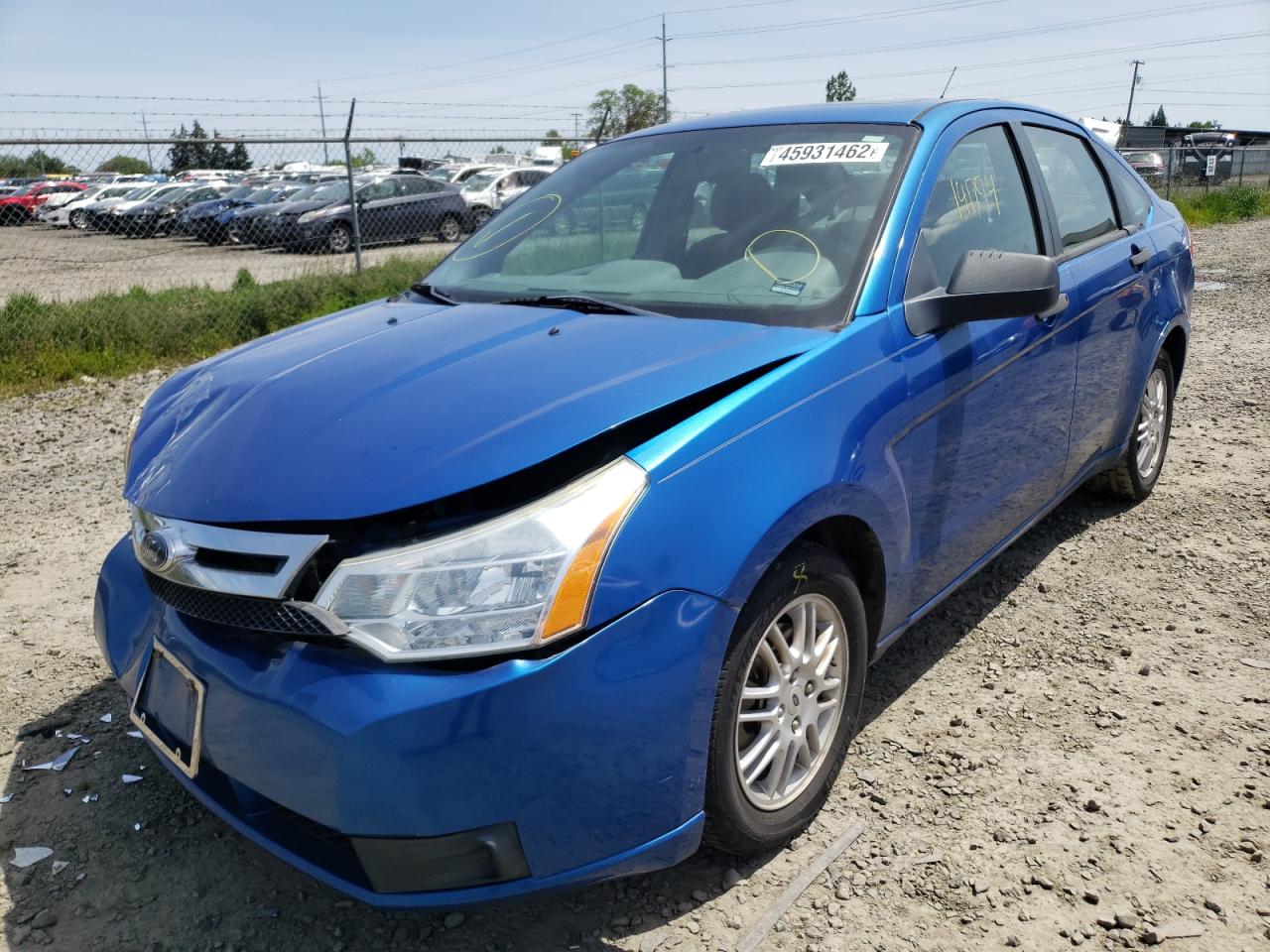 Photo 2 from auction – 2010 FORD FOCUS SE with VIN 1FAHP3FN1AW169158