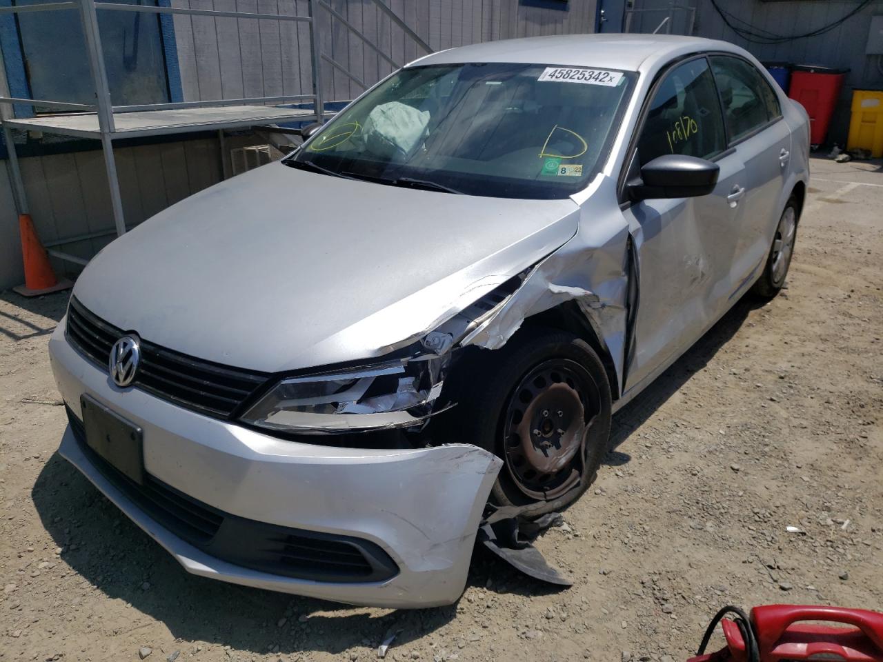 Photo 2 from auction – 2012 VOLKSWAGEN JETTA BASE with VIN 3VW2K7AJ2CM329106