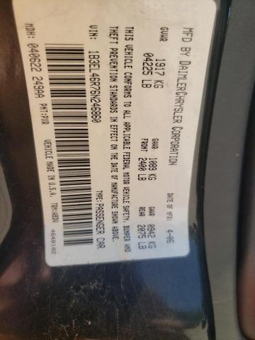 Photo 10 from auction – 2006 DODGE STRATUS SX with VIN 1B3EL46R76N246860
