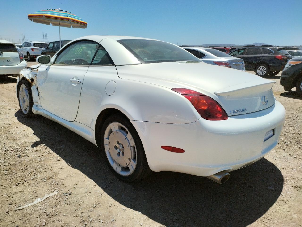 Photo 3 from auction – 2002 LEXUS SC 430 with VIN JTHFN48Y820034542