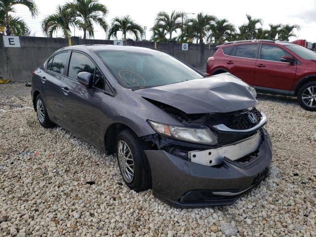 HONDA CIVIC LX 2015 with VIN 19XFB2F55FE077787 - Photo from auction