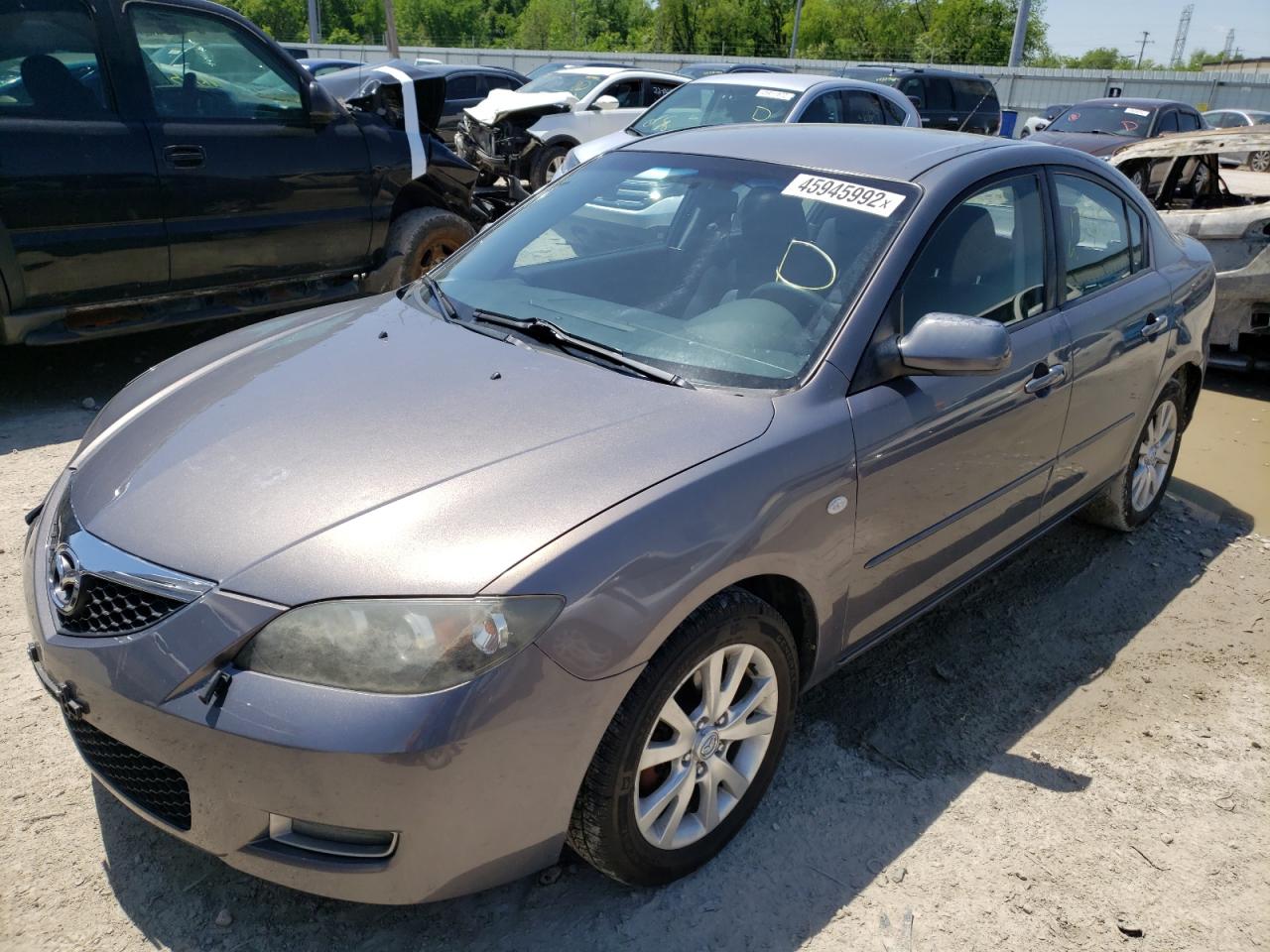 Photo 2 from auction – 2007 MAZDA 3 I with VIN JM1BK12F371636734