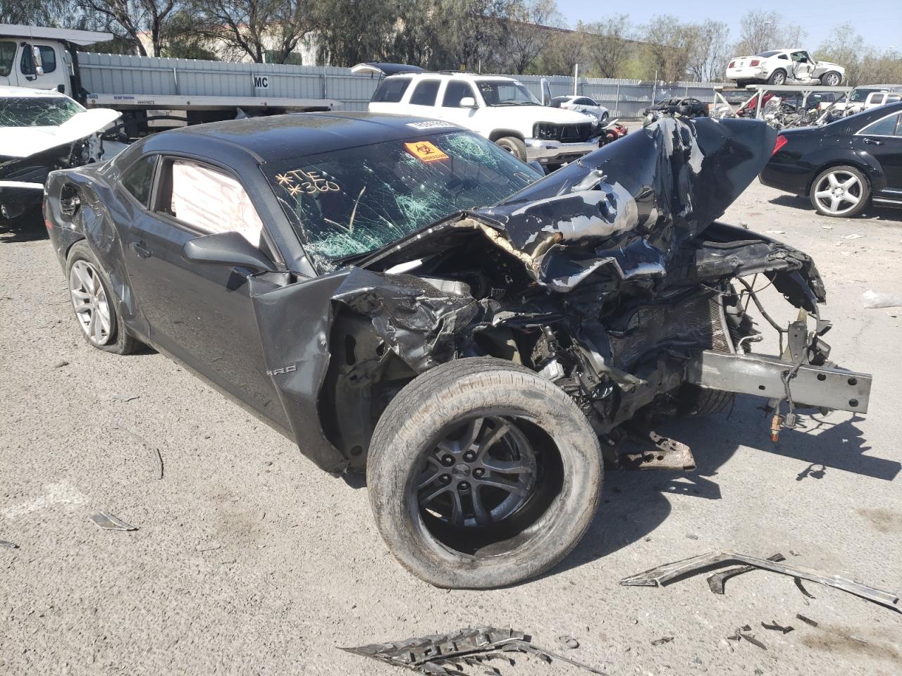 CHEVROLET CAMARO LS 2014 con VIN 2G1FA1E32E9286715 - Foto de la subasta