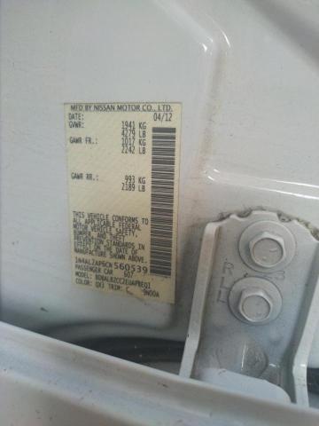 Photo 10 from auction – 2012 NISSAN ALTIMA BAS with VIN 1N4AL2AP6CN560539