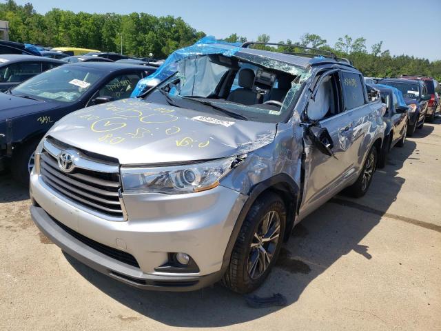 Photo 2 from auction – 2016 TOYOTA HIGHLANDER with VIN 5TDJKRFH4GS324544