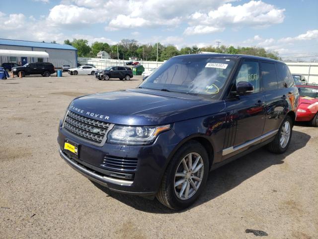 Photo 2 from auction – 2016 LAND ROVER RANGE ROVE with VIN SALGR2KF4GA310604