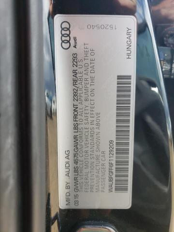 Photo 10 from auction – 2015 AUDI S3 PREMIUM with VIN WAUBFGFF6F1129209